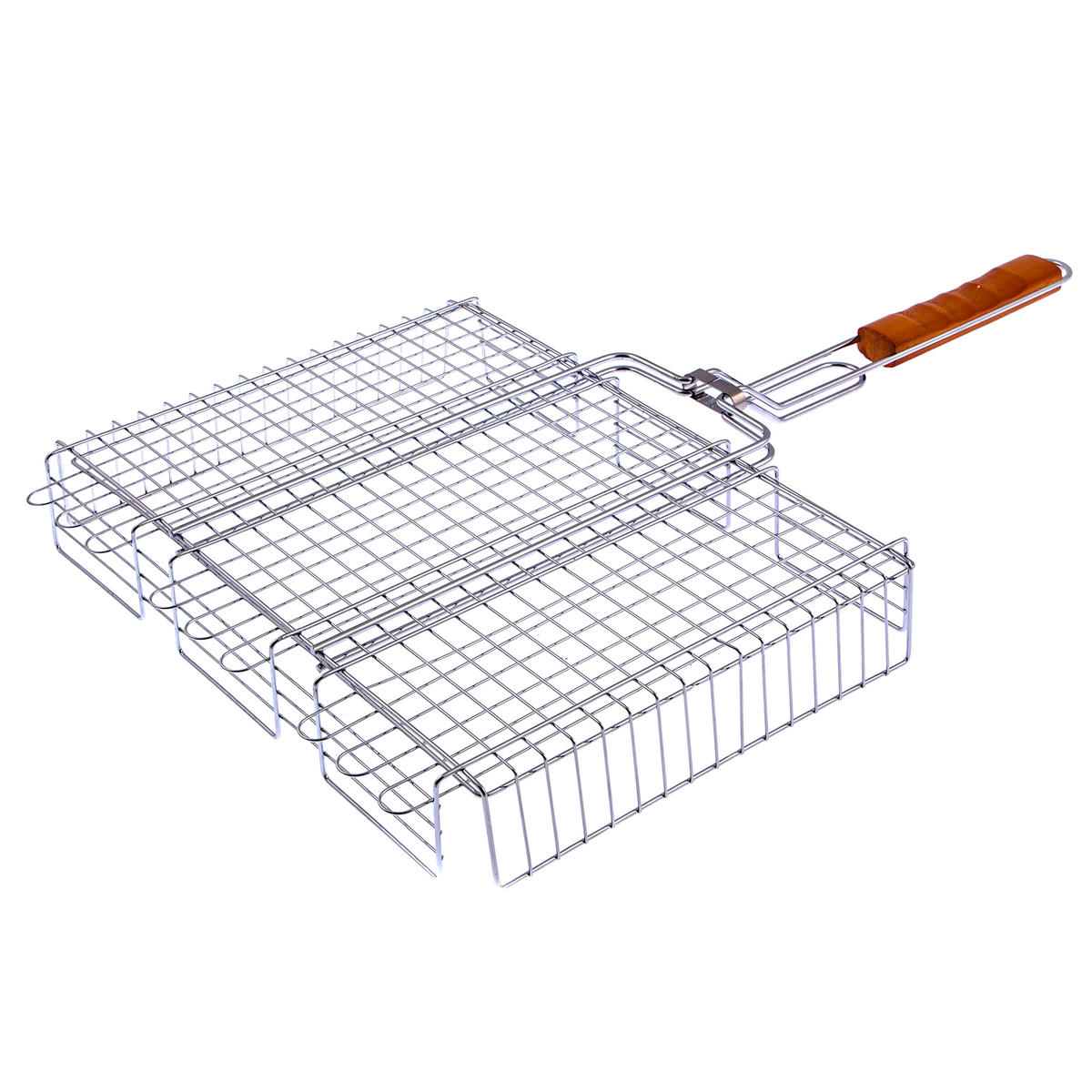 Решетка гриль 315х410*65мм объемная хромир. PALISAD preview 2