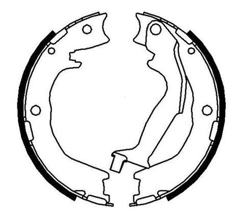 Колодки барабанные к-кт TRIALLI GF 4445 preview 4