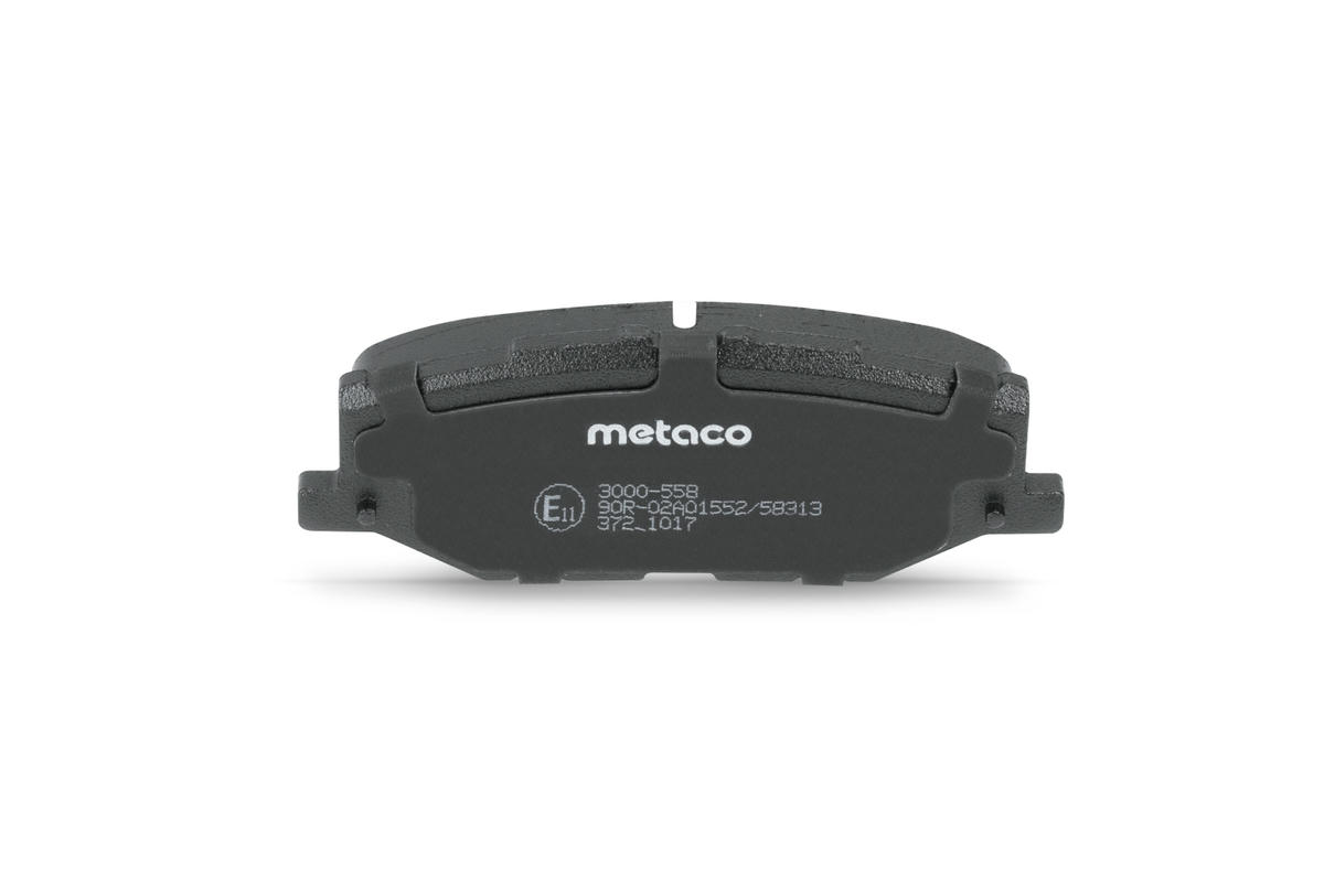 Колодки тормозные передние к-кт metaco 3000-558 preview 5