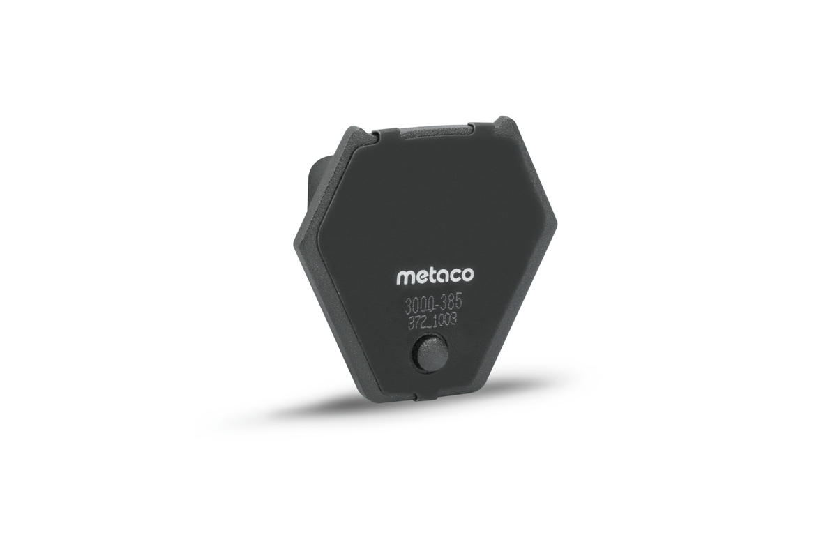 Колодки тормозные передние к-кт metaco 3000-385 preview 2