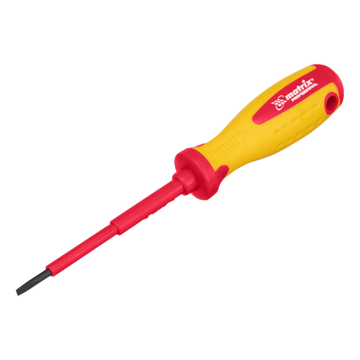 Отвертка isulated SL3,5х80мм, CrMo, до 1000В, двузкомп. рукоятка MATRIX preview 2