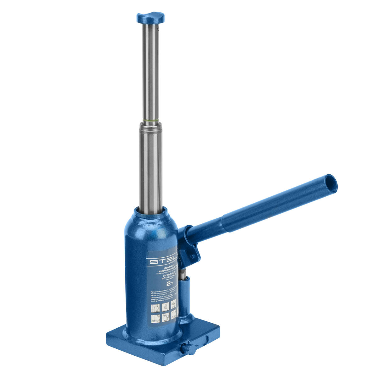 Домкрат бутылочный 2т гидравлический телескопический 170-380мм STELS preview 5