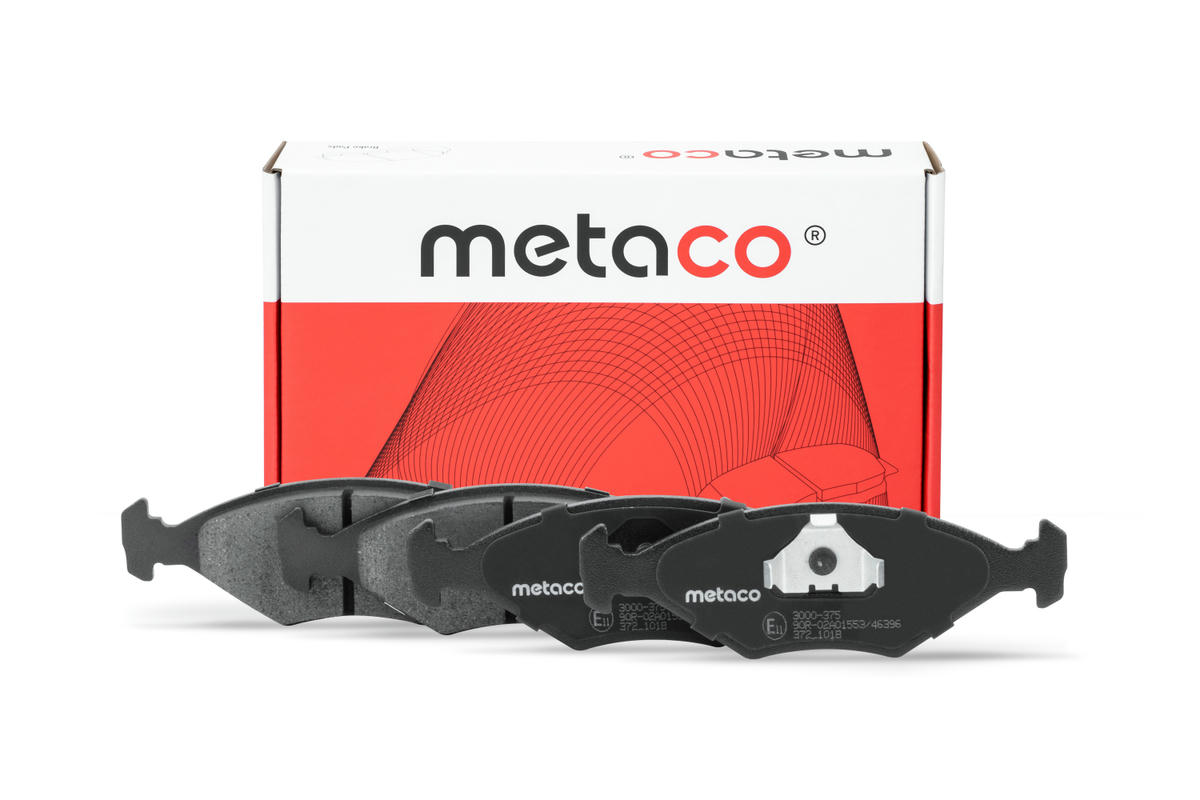Колодки тормозные передние к-кт metaco 3000-375 preview 1 Колодки тормозные передние к-кт metaco 3000-375 preview 1