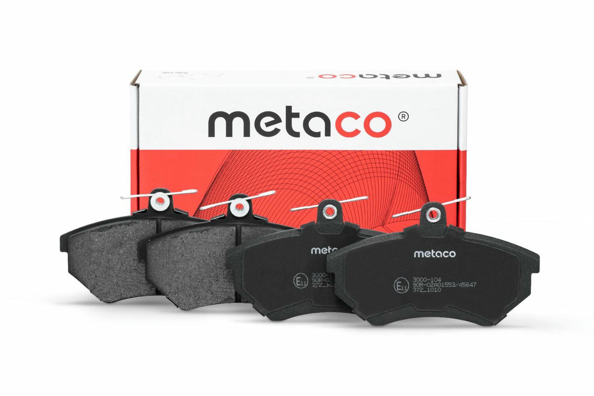 Колодки тормозные передние к-кт metaco 3000-104 preview 1 Колодки тормозные передние к-кт metaco 3000-104 preview 1