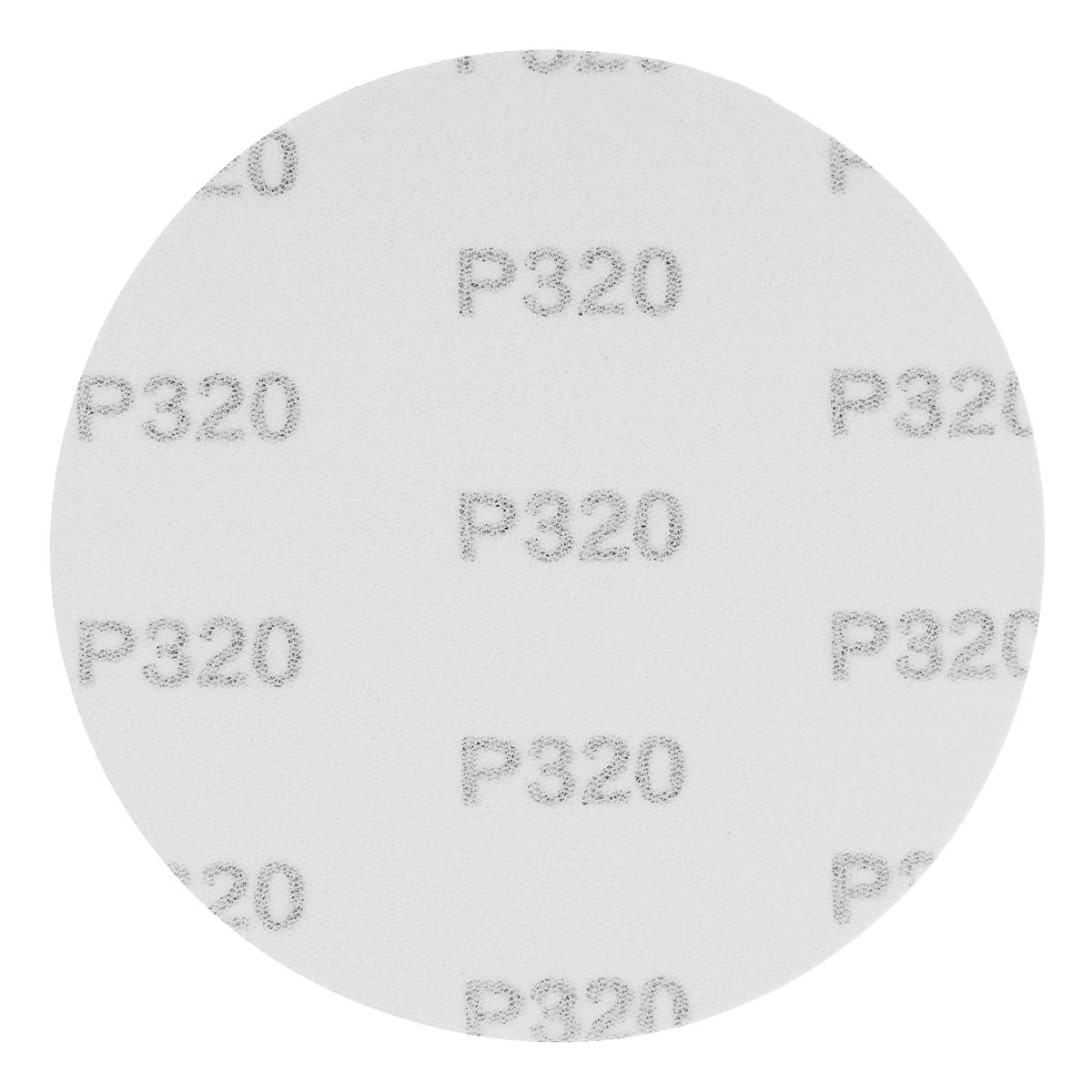 Круг абразивный на ворсовой подложке под "липучку", P 320, 125 мм, 10 шт MATRIX 73873 preview 2