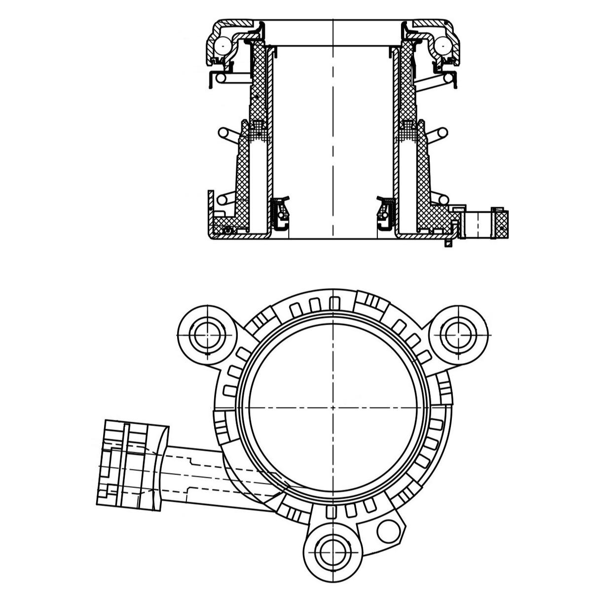 Подшипник выжимной TRIALLI CT 0512 preview 3