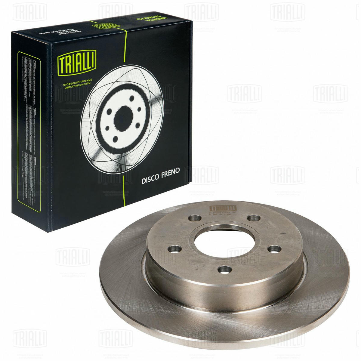 Диск тормозной задний TRIALLI DF 106103 preview 1