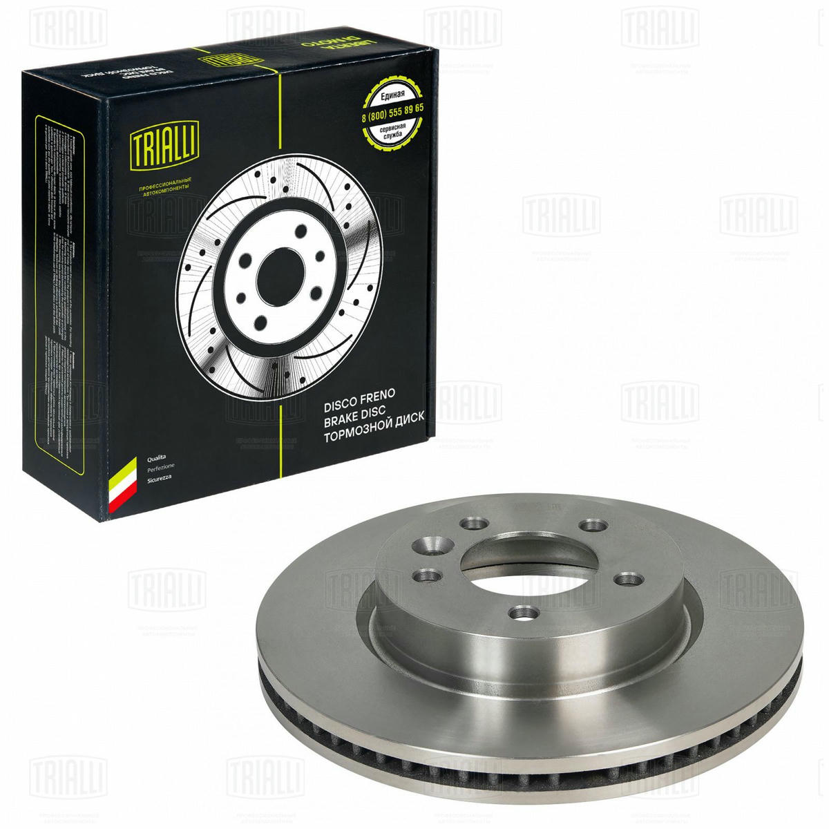 Диск тормозной TRIALLI DF 130106 preview 1