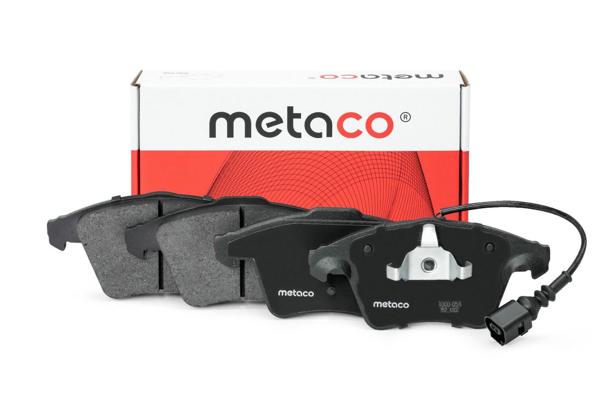 Колодки тормозные передние к-кт metaco 3000-058 preview 1 Колодки тормозные передние к-кт metaco 3000-058 preview 1