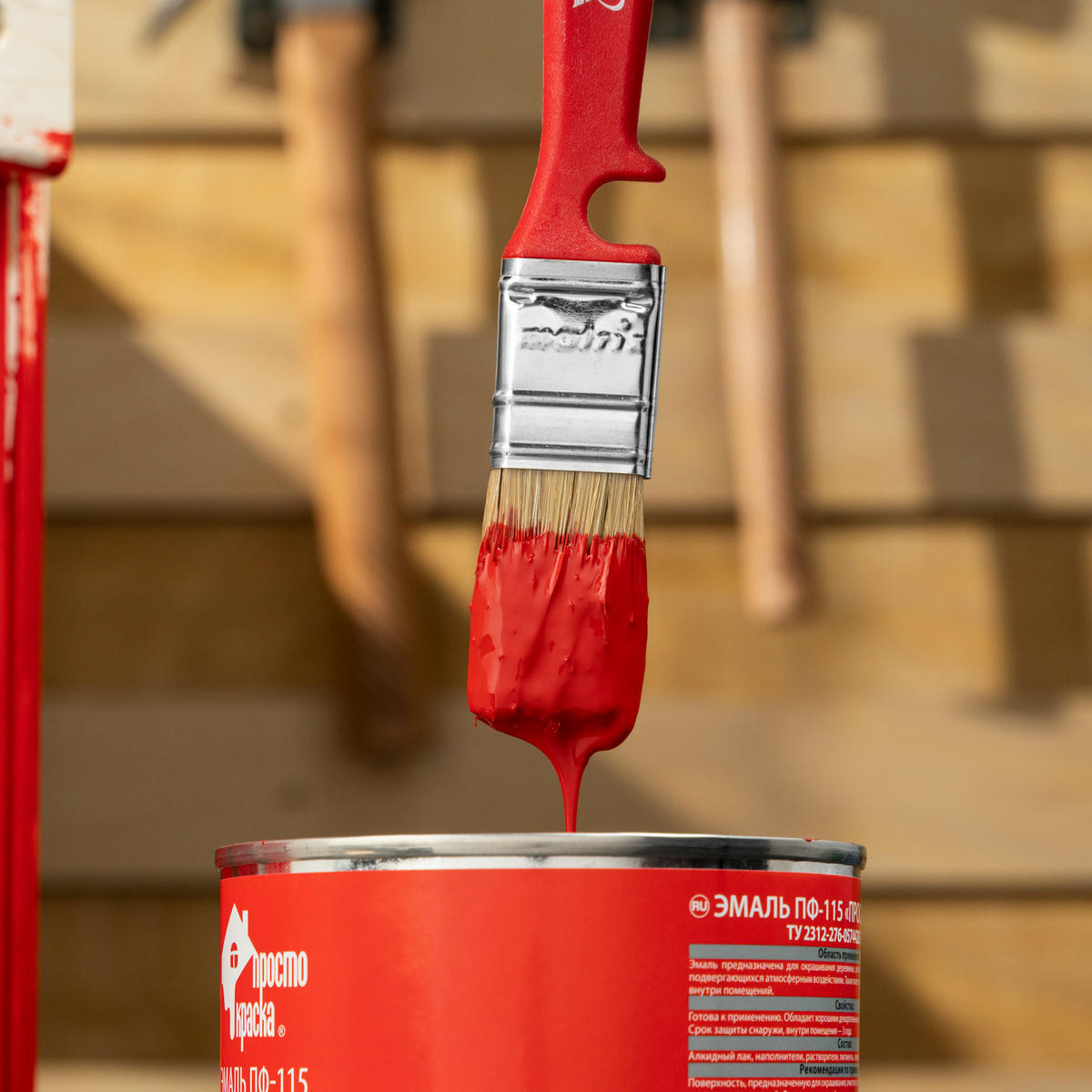 Кисть флейцевая ЭМАЛИ 25x10 мм MATRIX 83350 preview 6