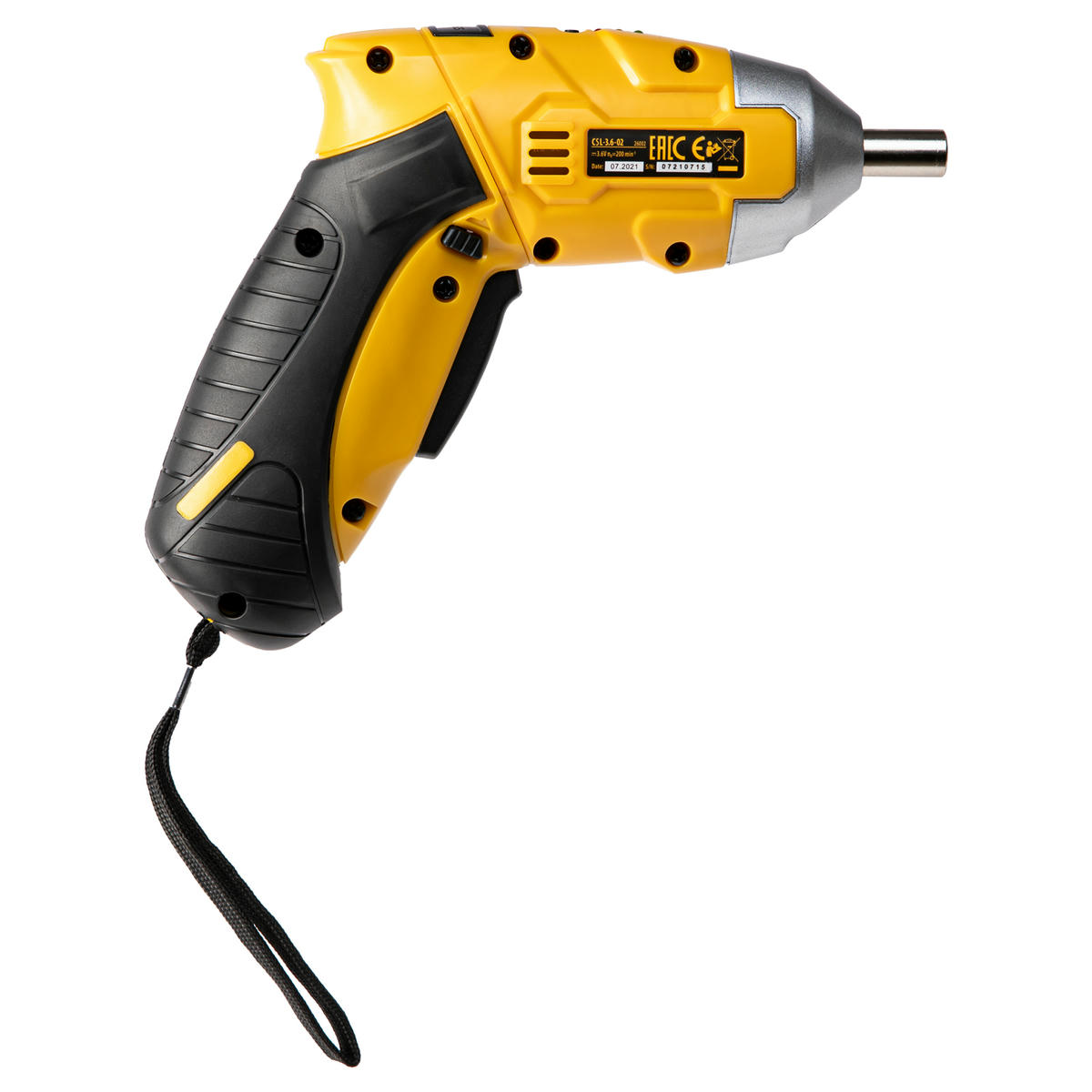 Отвертка аккумуляторная CSL-3,6-02, Li-Ion, 3,6 В, 1,3 Ач (в блистере) Denzel preview 3