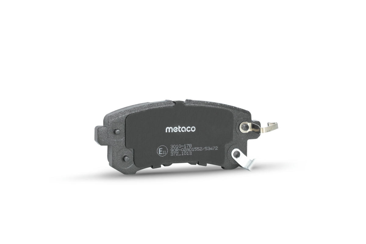 Колодки тормозные задние к-кт metaco 3010-178 preview 4