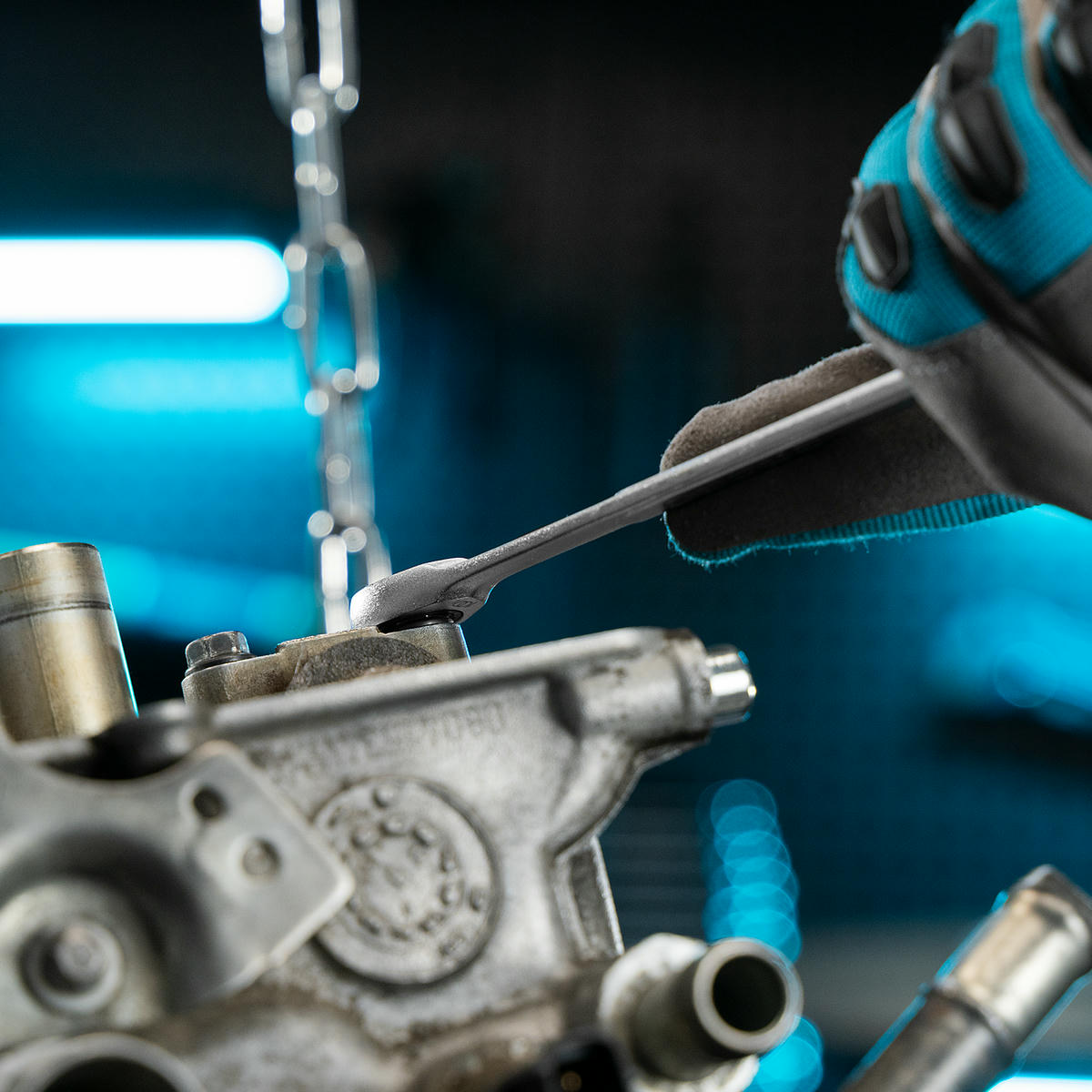 Набор ключей комбинированных 8-19мм 7шт трещоточных Gross preview 1