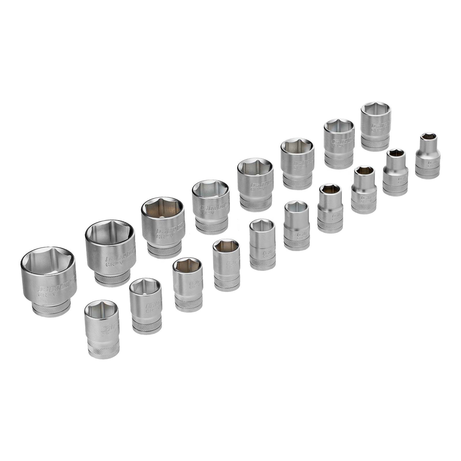Набор инструмента 24пр. 1/2" 120 зубьев GROSS preview 9