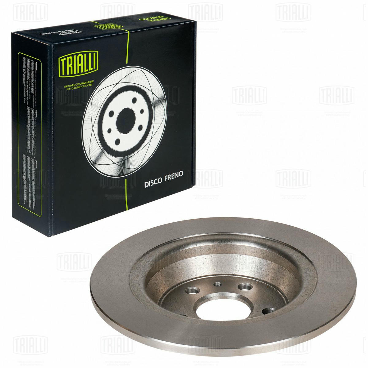 Диск тормозной задний TRIALLI DF 106203 preview 2