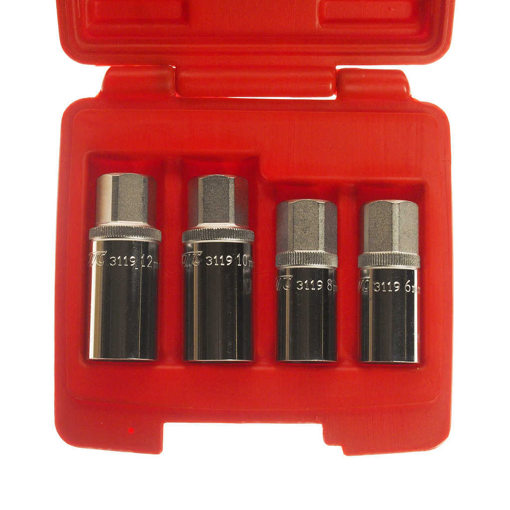 Набор шпильковертов 6-12мм, 4шт (в кейсе) JTC /1/6/24 preview 2