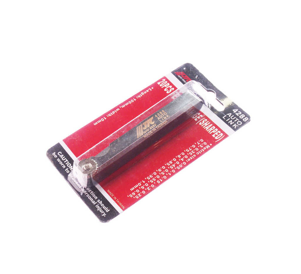 Набор щупов прямых остроконечных для измерения зазора (0.05-1.00мм) 20 лезвий JTC preview 1