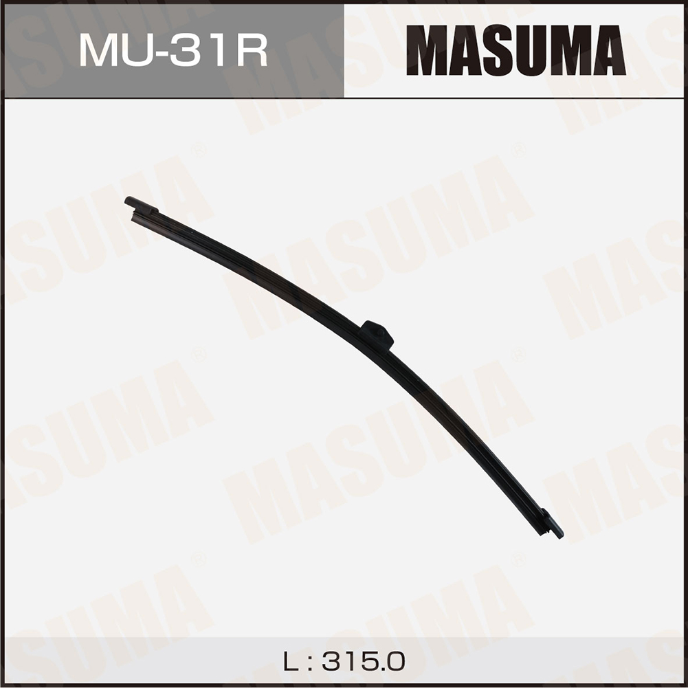 Щетка стеклоочистителя задняя 315 мм каркасная 1 шт MASUMA WIPER BLADE MU-31R preview 1