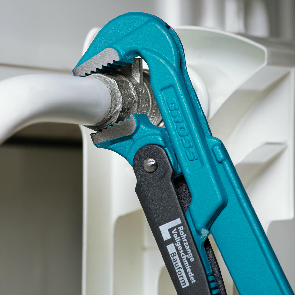 Ключ трубный рычажный №0" 3/4" цельнокованый тип "L" GROSS preview 1