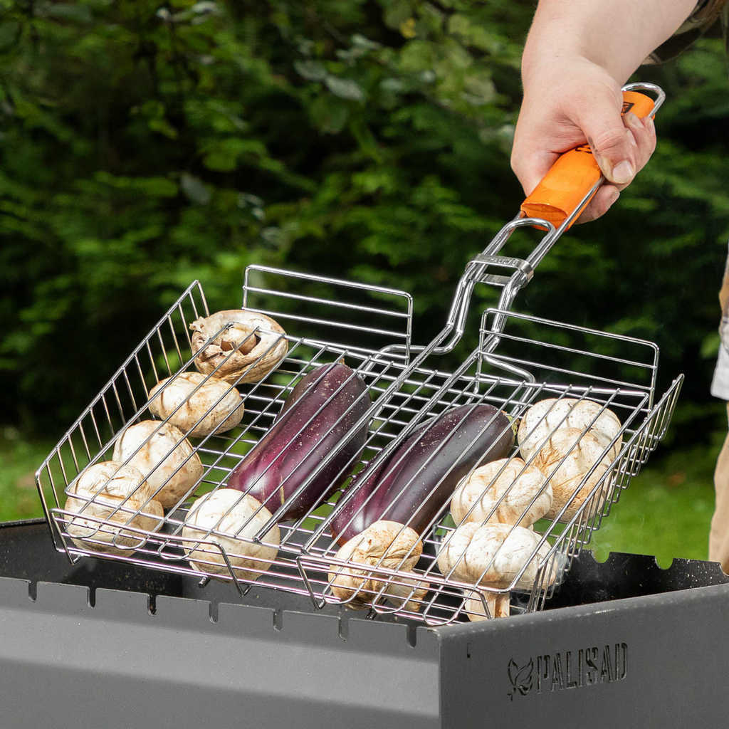 Решетка гриль 250х310х65мм объемная хромир. PALISAD preview 1