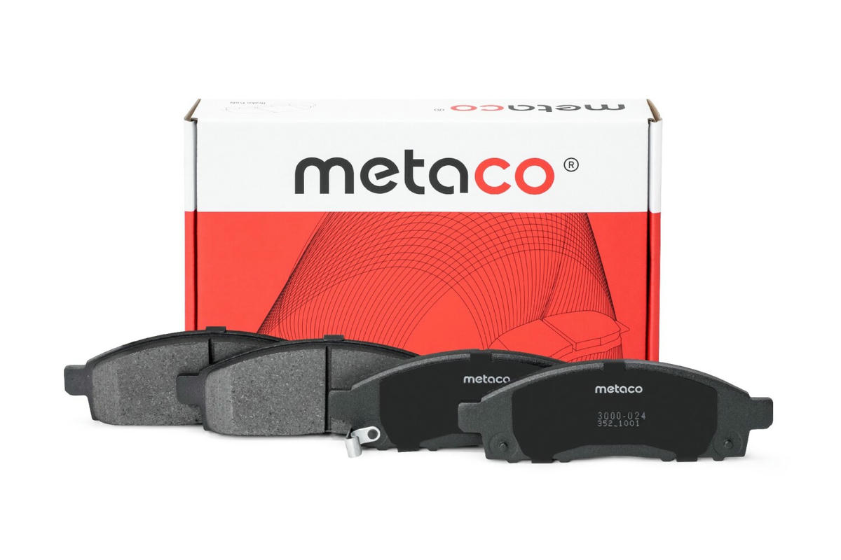 Колодки тормозные передние к-кт metaco 3000-024 preview 1 Колодки тормозные передние к-кт metaco 3000-024 preview 1
