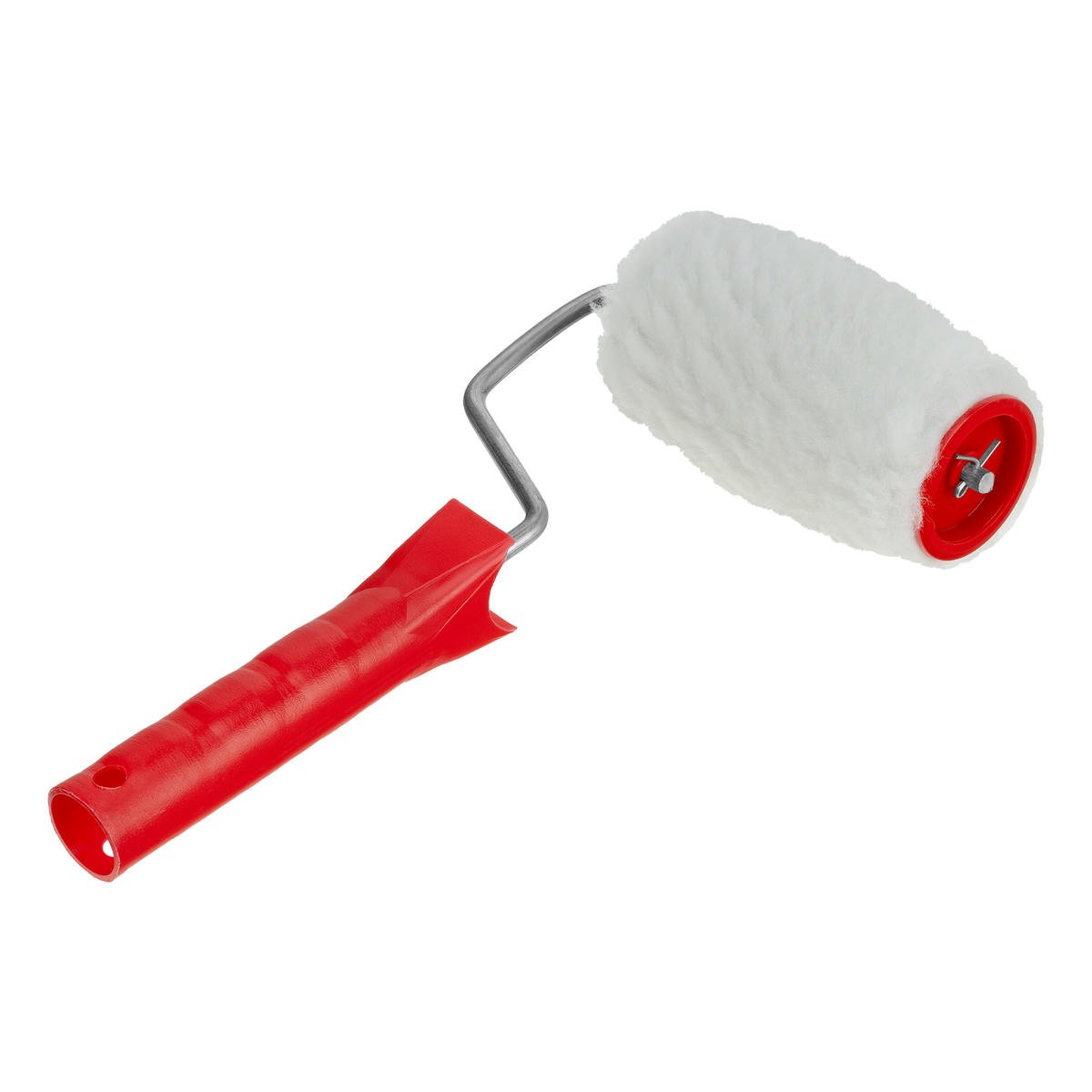 Валик "Искусственный мех", в сборе, 100 мм, D 48 мм, D ручки 6 мм, крепление шплинтом СИБРТЕХ 80151 preview 2
