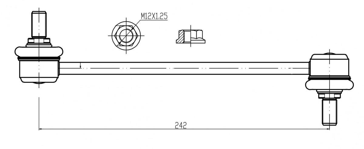 Стойка переднего стабилизатора TRIALLI SP 0828 preview 3