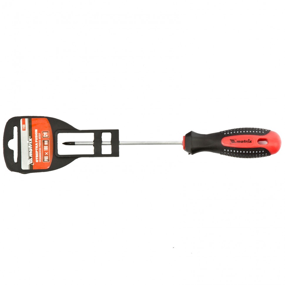 Отвертка крестовая MATRIX Fusion PH0х100мм CrV preview 1
