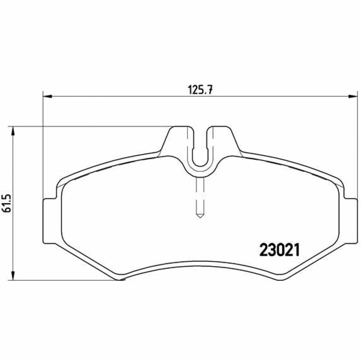 Колодки тормозные задние дисковые к-кт TRIALLI PF 1571 preview 2