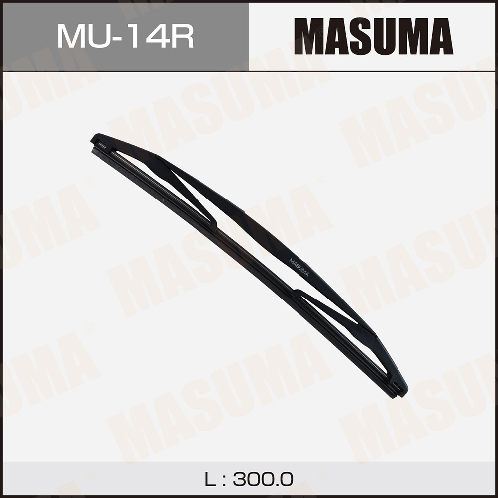 Щетка стеклоочистителя задняя 300 мм каркасная 1 шт MASUMA WIPER BLADE MU-14R preview 1