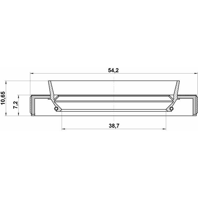Сальник привода FEBEST 95HBY-40540711R preview 2