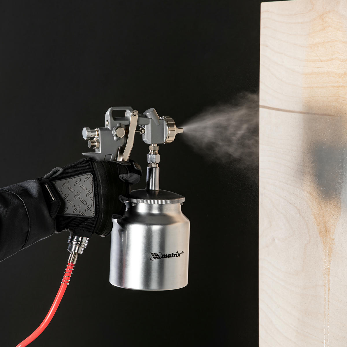 Краскопульт MATRIX с нжним бачком 0,75л (сопла D-1.2,1.5, 1.8мм) preview 9