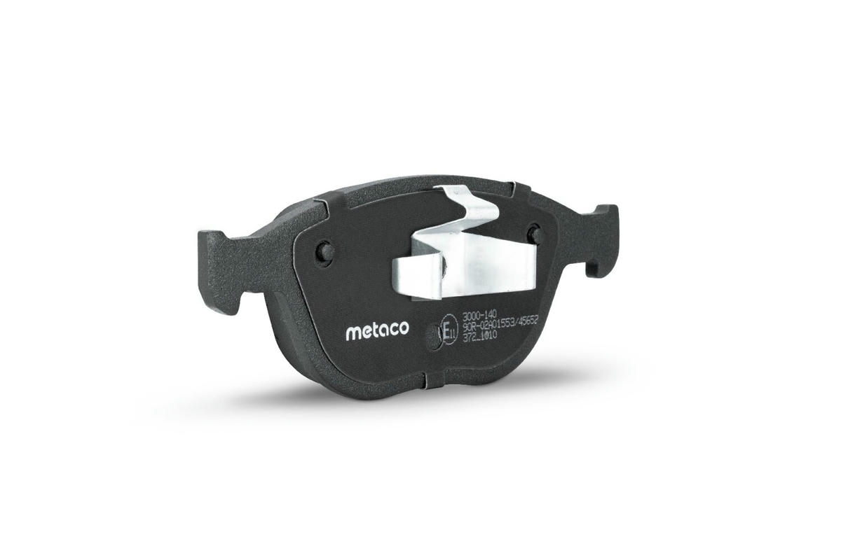 Колодки тормозные передние к-кт metaco 3000-140 preview 2