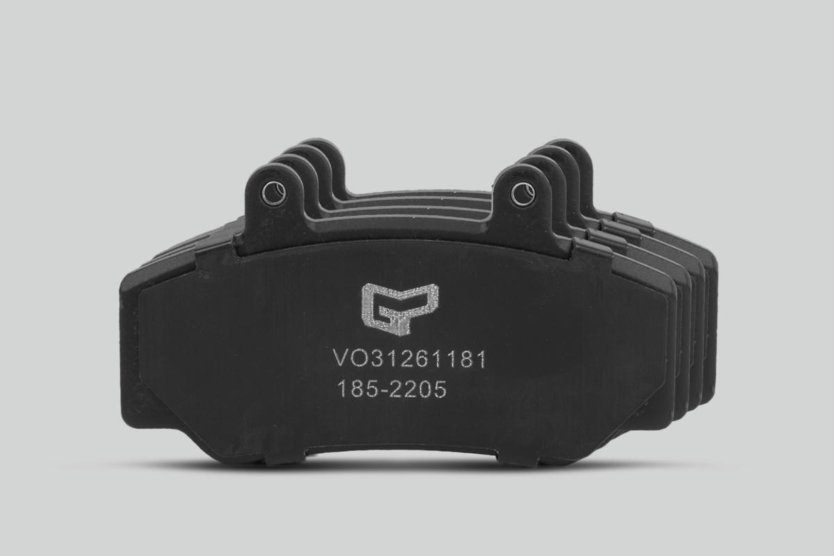 Колодки тормозные передние к-кт Gparts VO31261181 preview 1