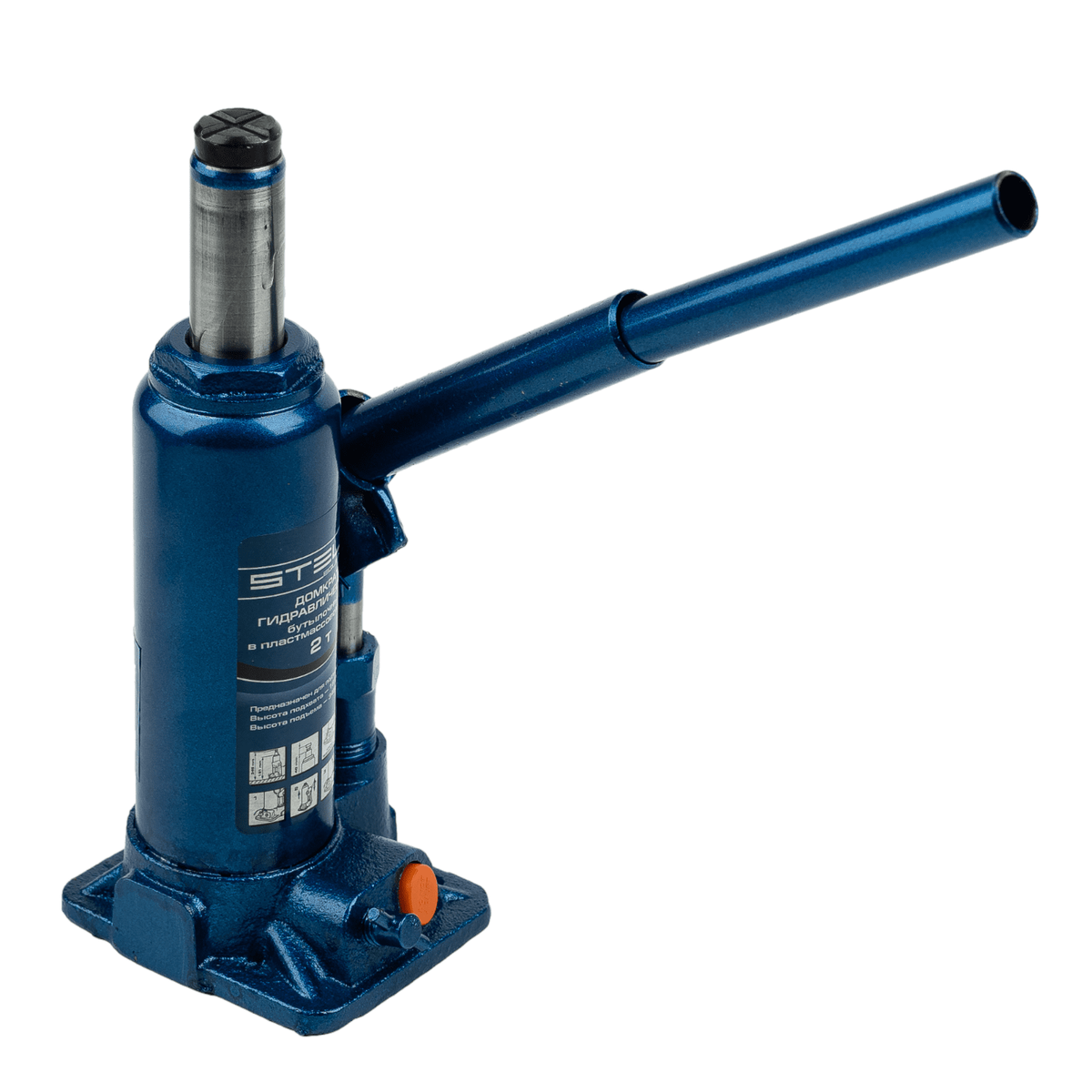 Домкрат бутылочный 2т гидравлический 181-345мм кейс STELS preview 13