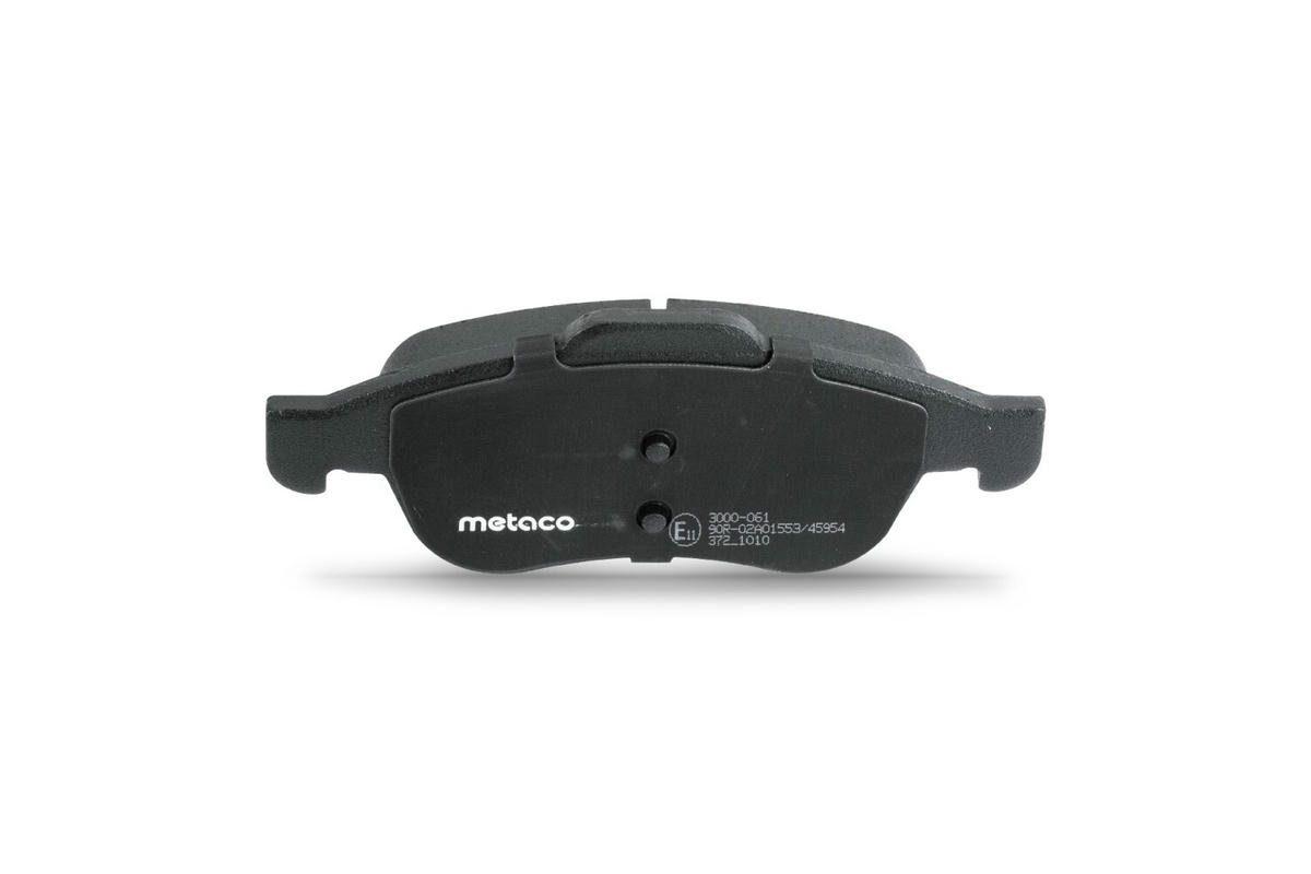 Колодки тормозные передние к-кт metaco 3000-061 preview 5
