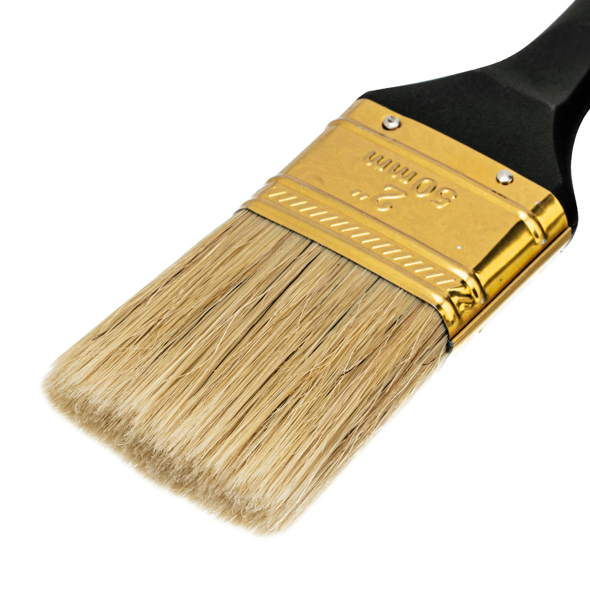 Кисть плоская "Профи" 2", натуральная щетина, пластмассовая ручка MATRIX preview 4