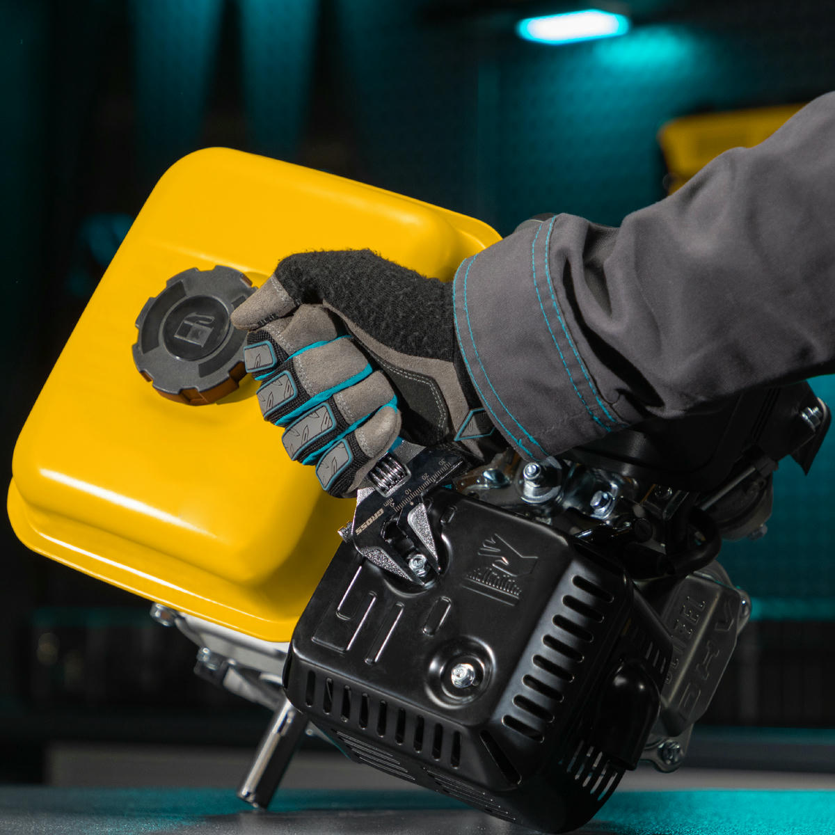 Ключ разводной 140мм тонкие губки CrV укороченная ручка Gross preview 1