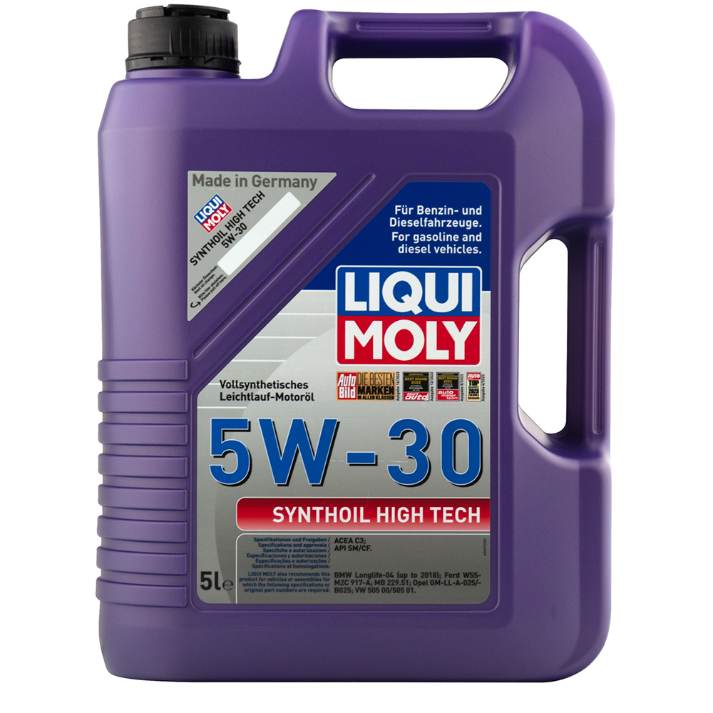Liqui Moly 9077/20959 Synthoil high tech 5W30 C3 5л Синт.моторн. масло preview 1 Liqui Moly 9077/20959 Synthoil high tech 5W30 C3 5л Синт.моторн. масло preview 1