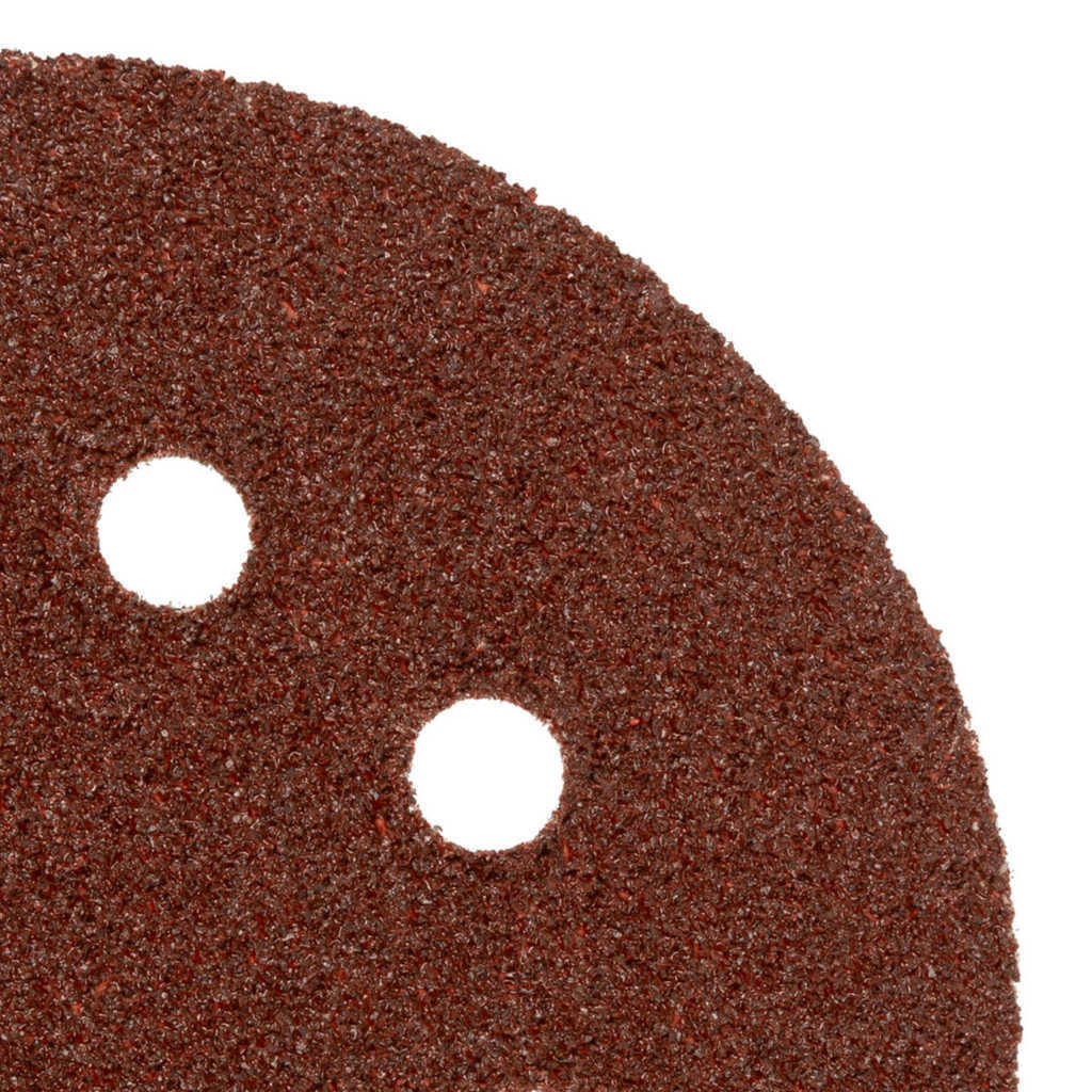 Круг абразивный на ворс. подложке под "липучку" перфорированный P36 125мм 5шт MATRIX preview 4