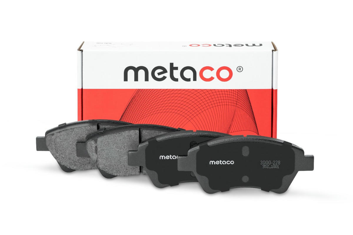 Колодки тормозные передние к-кт metaco 3000-228 preview 1 Колодки тормозные передние к-кт metaco 3000-228 preview 1