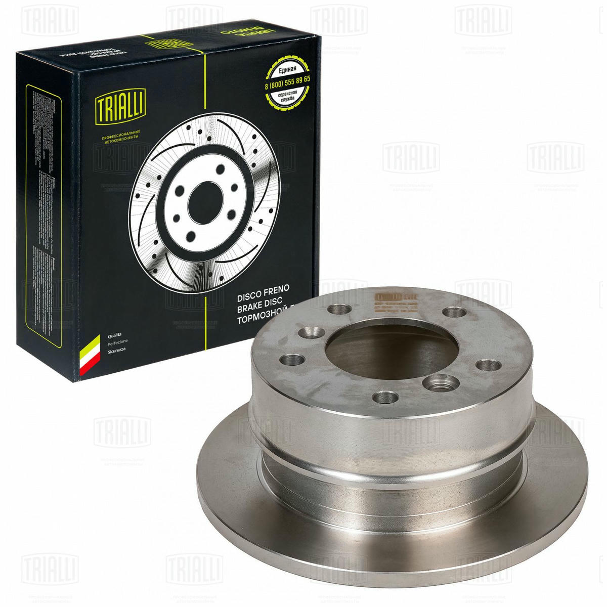 Диск тормозной задний TRIALLI DF 155105 preview 1