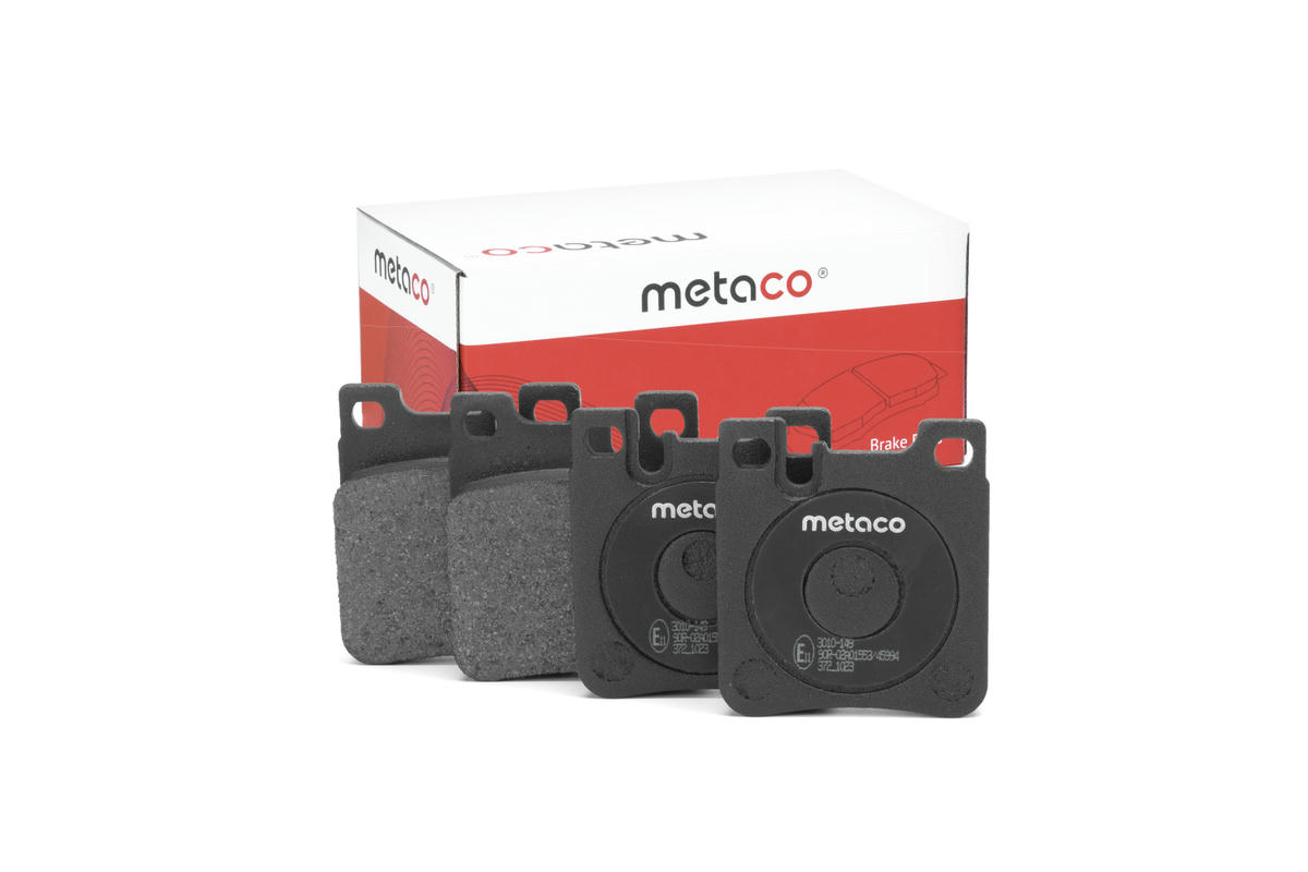 Колодки тормозные задние дисковые к-кт metaco 3010-149 preview 1