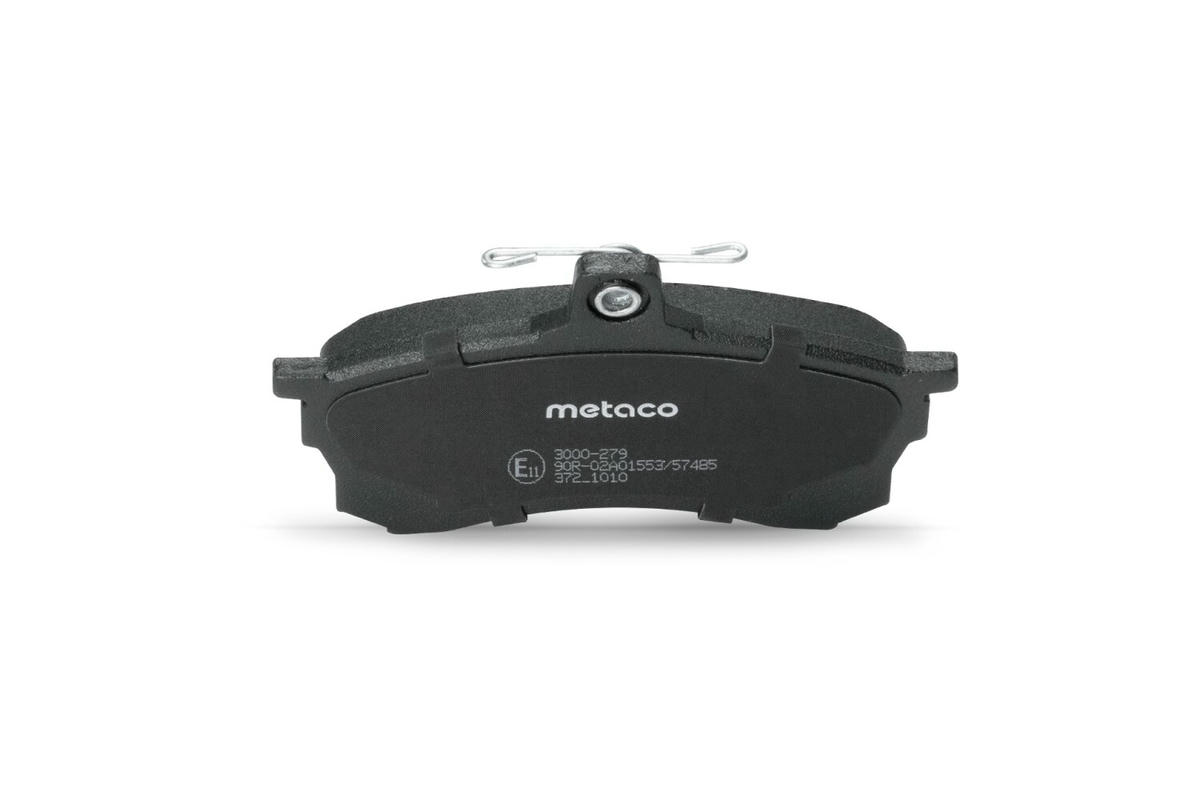 Колодки тормозные передние к-кт metaco 3000-279 preview 4