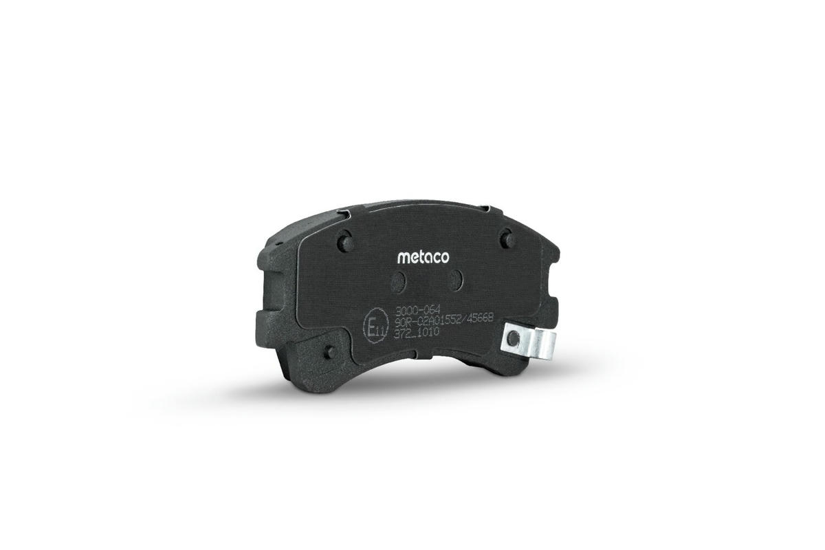 Колодки тормозные передние к-кт metaco 3000-064 preview 3