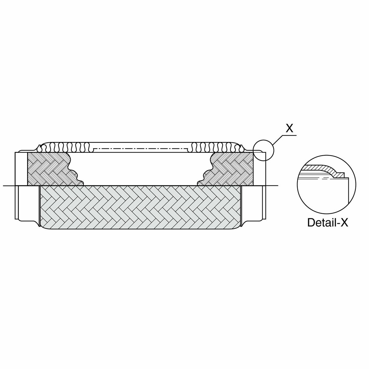 Гофра глушителя TRIALLI FT 55120 preview 2