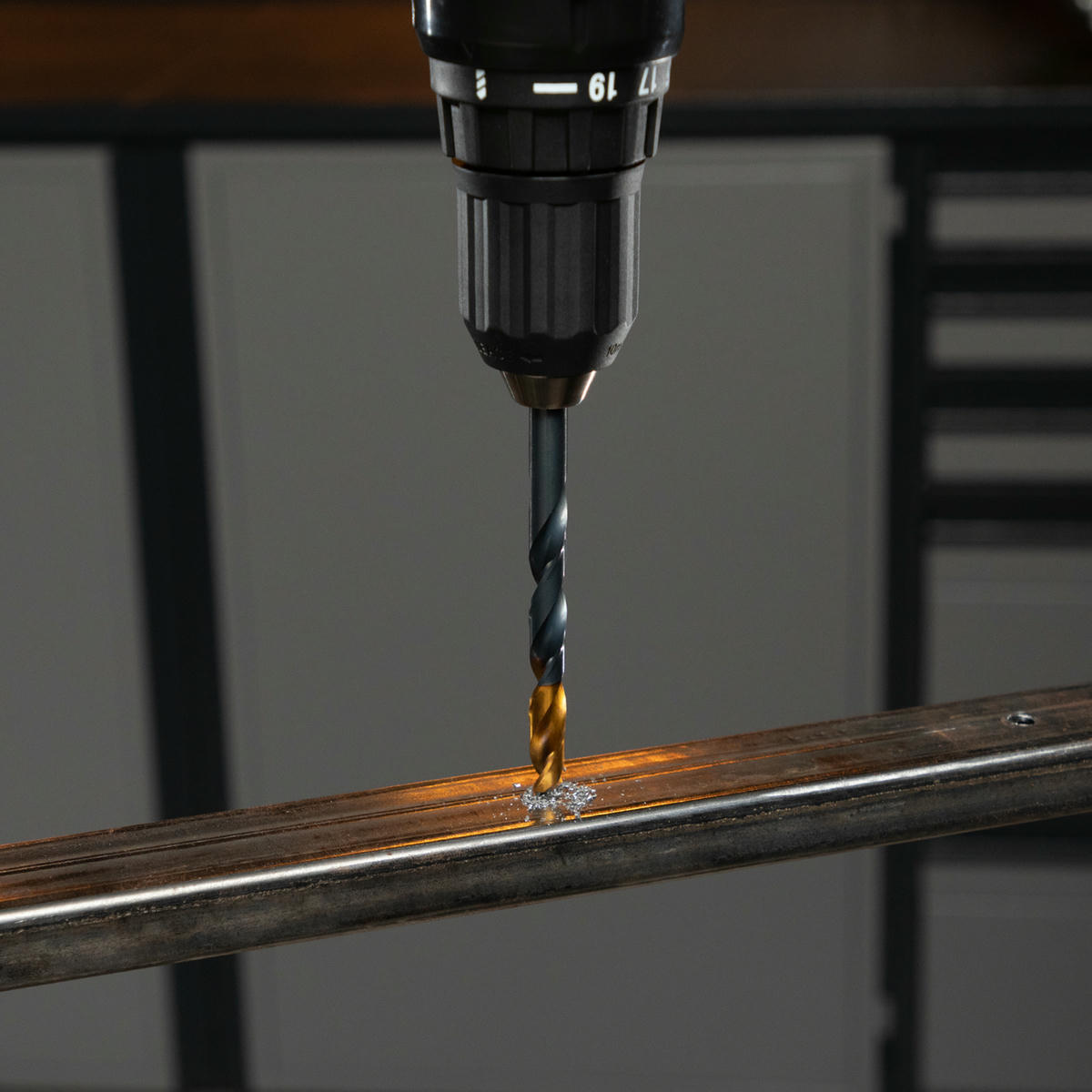 Набор сверл по металлу 1,5-6,5 мм, HSS-Tin, Golden Tip, 10шт Denzel preview 12