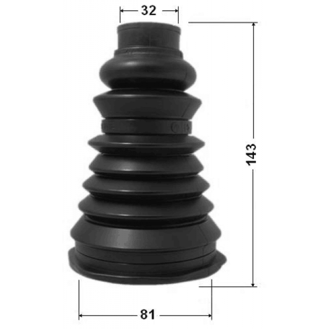 2417P-LOG_к-кт пыльника ШРУСа наружного!  Renault Logan/Sandero 05> preview 2