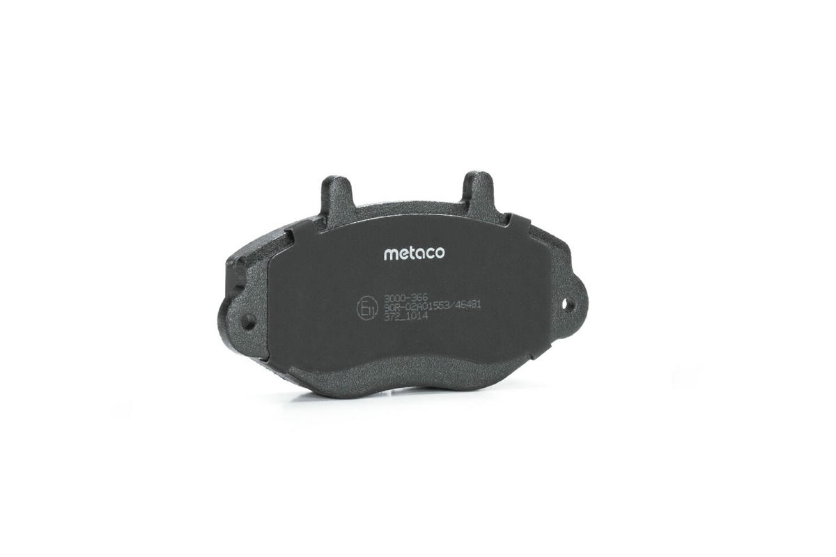 Колодки тормозные передние к-кт metaco 3000-366 preview 3 Колодки тормозные передние к-кт metaco 3000-366 preview 3
