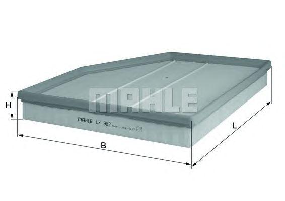 Фильтр воздушный BMW: 5 03-, 5 Touring 04-, 6 04-, 6 кабрио 04- preview 1